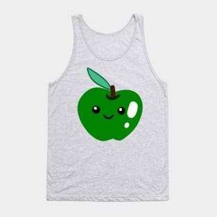 Cute Green Apple Tank Top